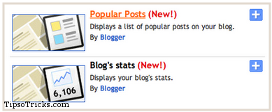 Blogger Popular Posts Widget