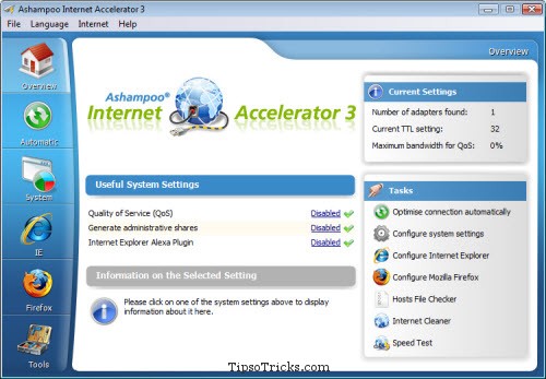 Ashampoo Internet Accelerator 3