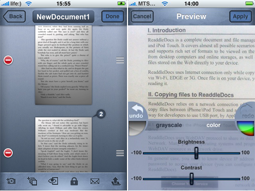Jot Not Scanner Pro for iPhone