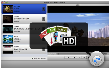 Wondershare Mac Video Converter
