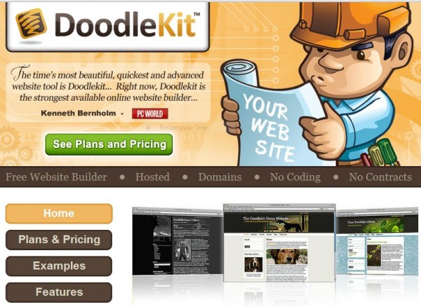 free online website building tools