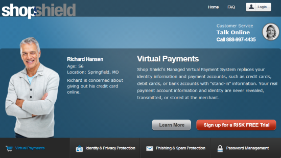 shopshield-virtual credit card