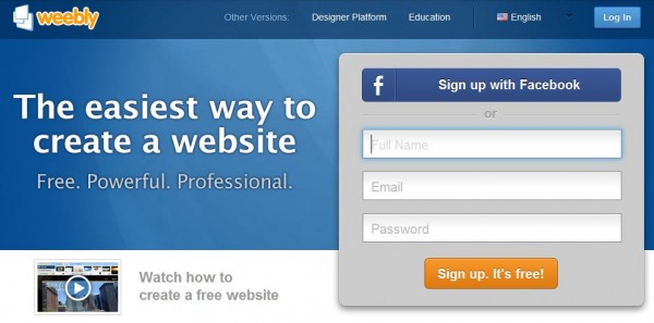 free online website building tools