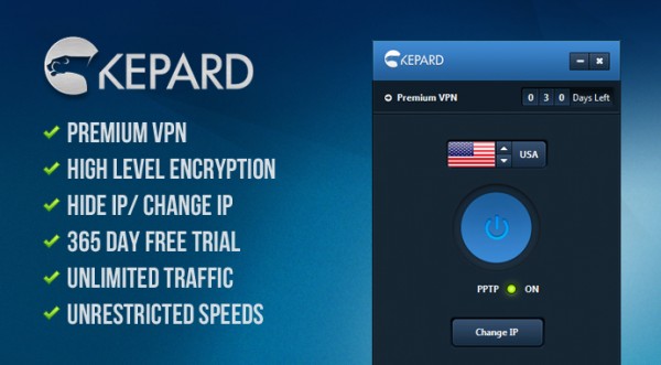 Kepard premium VPN service
