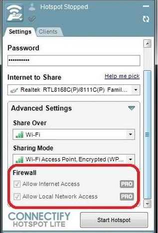 how to use a laptop as a wifi hotspot