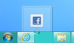 Realtime Facebook Notifications on Taskbar