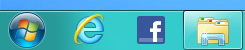 Realtime Facebook Notifications on Taskbar