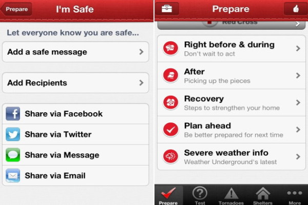 Red Cross Mobile Apps