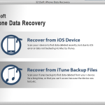 Recover lost iPhone data