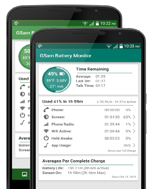 Android battery app