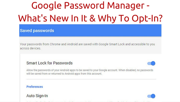 Google Password Manager