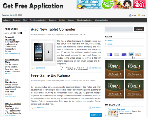 White-Clean-Blogger-Magazine-Template
