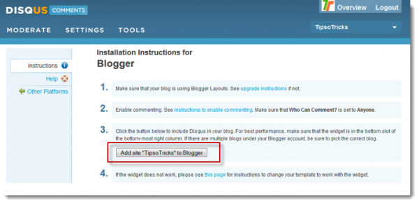 Disqus-in-blogger-blog