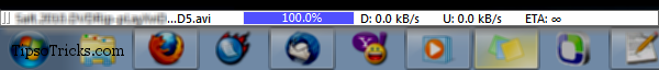 utorrent download bar on desktop utorrent download bar on desktop