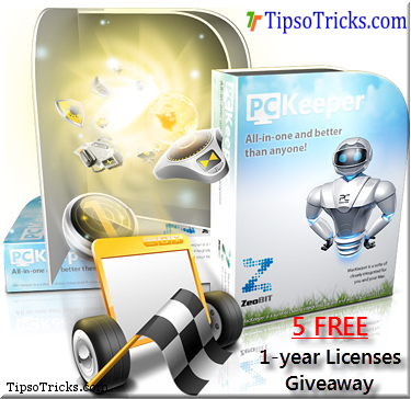 PCKeeper 5 Licenses Giveaway