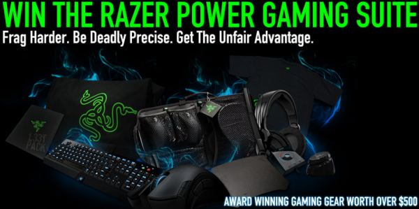 Razer Power Gaming Suite Giveaway