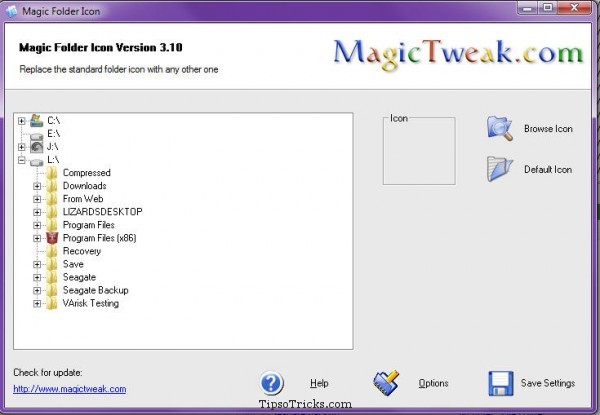 Magic Folder Icon Screenshot