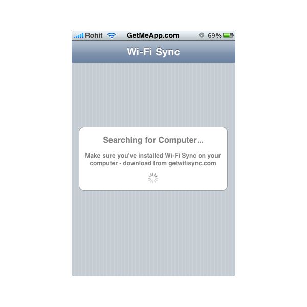 Wifi Sync Cydia iPhone 4