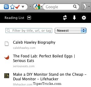 Categorize firefox addon
