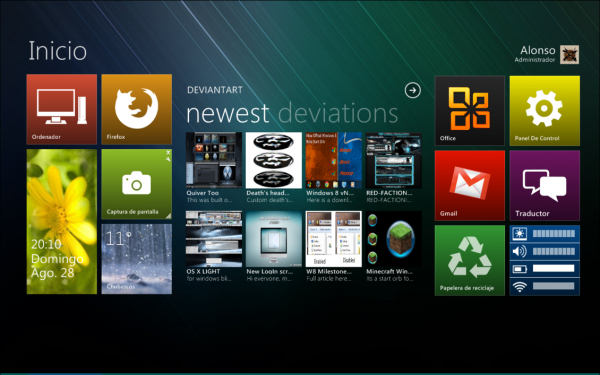 windows 8 desktop preview