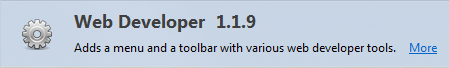 Firefox Addons For Web Developers
