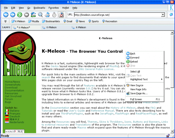 K-Meleon-Web-Browser