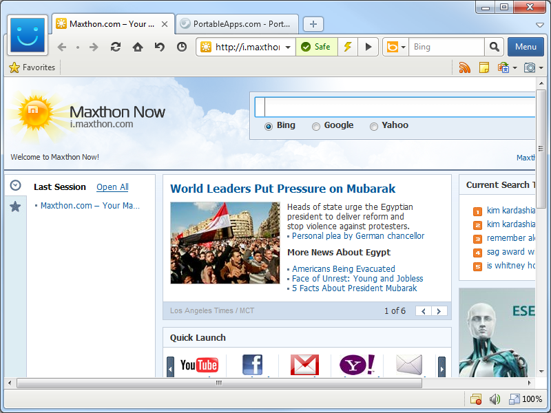 Maxthon Web Browser