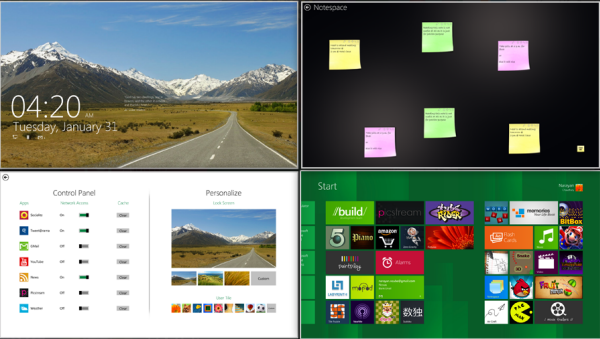 Windows 8 Start Screen for Windows 7