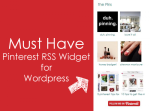 pinterest-rss-widget for wordpress