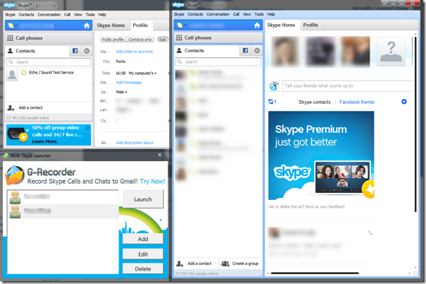 Multiple Skype Accounts Simultaneously