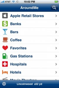 aroundme app