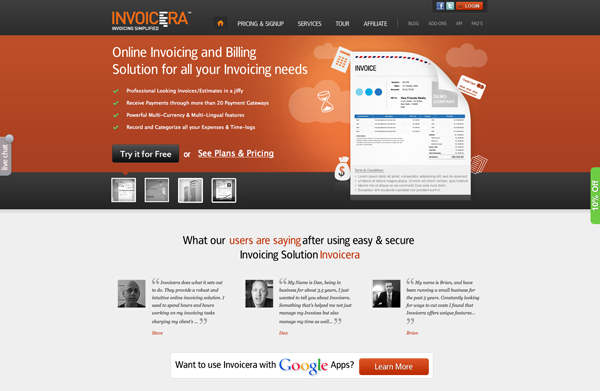 Invoicera Billing Software