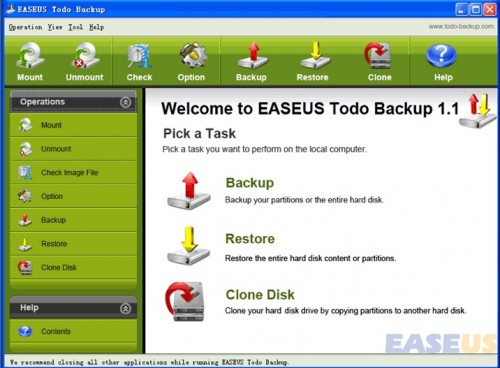 Todo backup