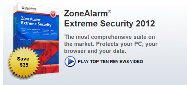 ZoneAlarm Extreme Security