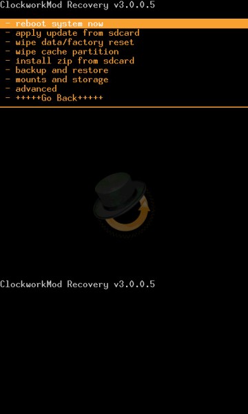 ClockworkMod Recovery