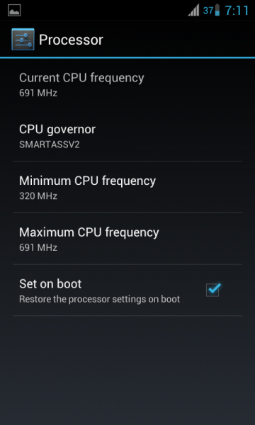 Overclock the processor