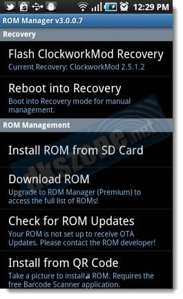 step by step guide to install Custom Android ROM