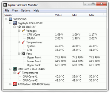 Open hardware monitor