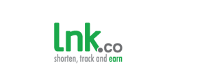 lnk.co   shorten  track and earn