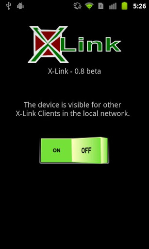 x link transfer files android