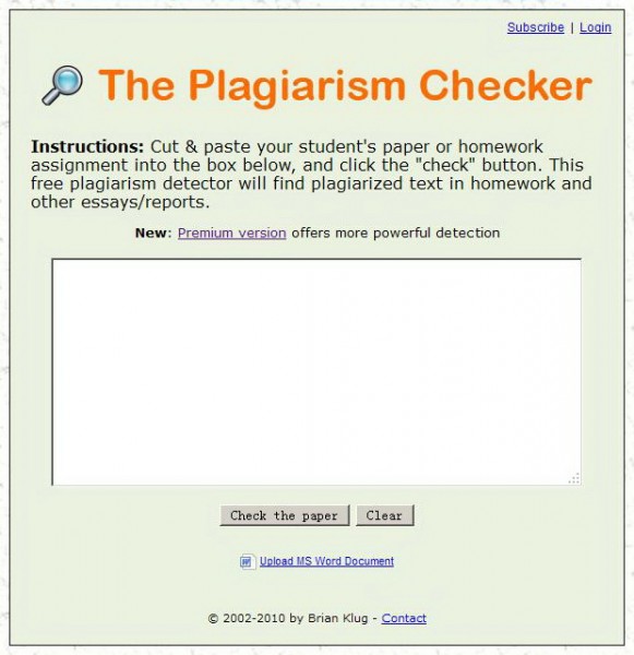 paper plagiarism checker free online