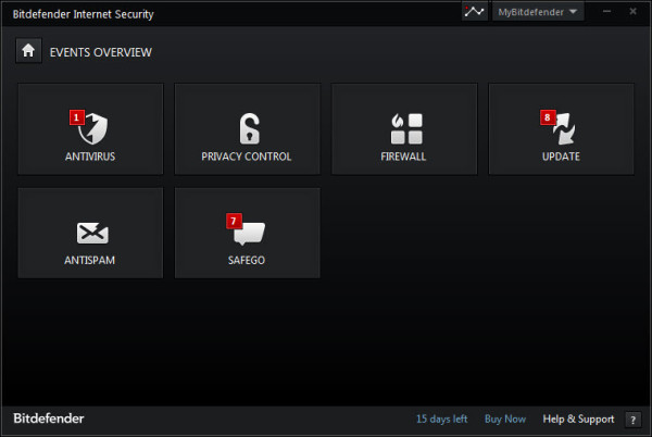 bitdefender internet security 2014 modules