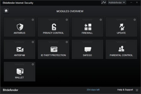 bitdefender internet security 2014 security modules