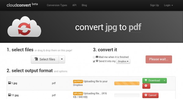 CloudConvert Online File Converter