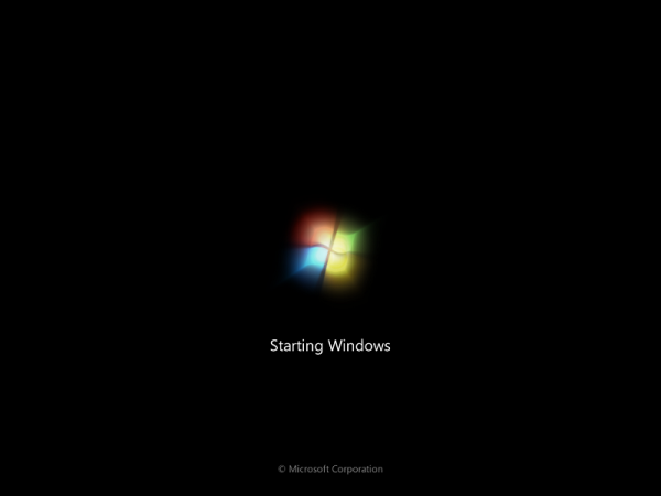 windows 7 boot screen