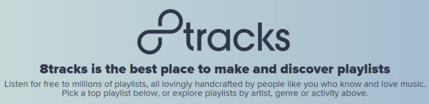 8tracks online songs playlist