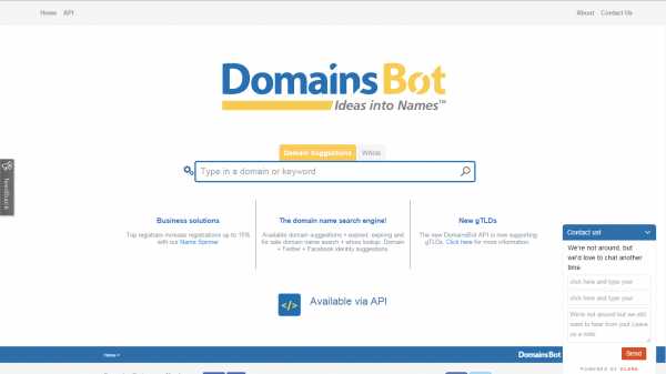 domains bot