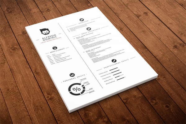 free cv template download