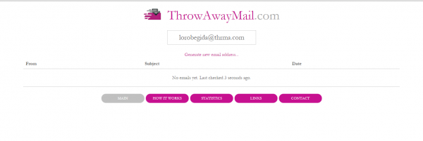 throw away mail