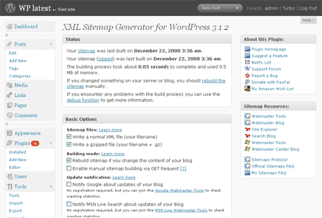 xml sitemap